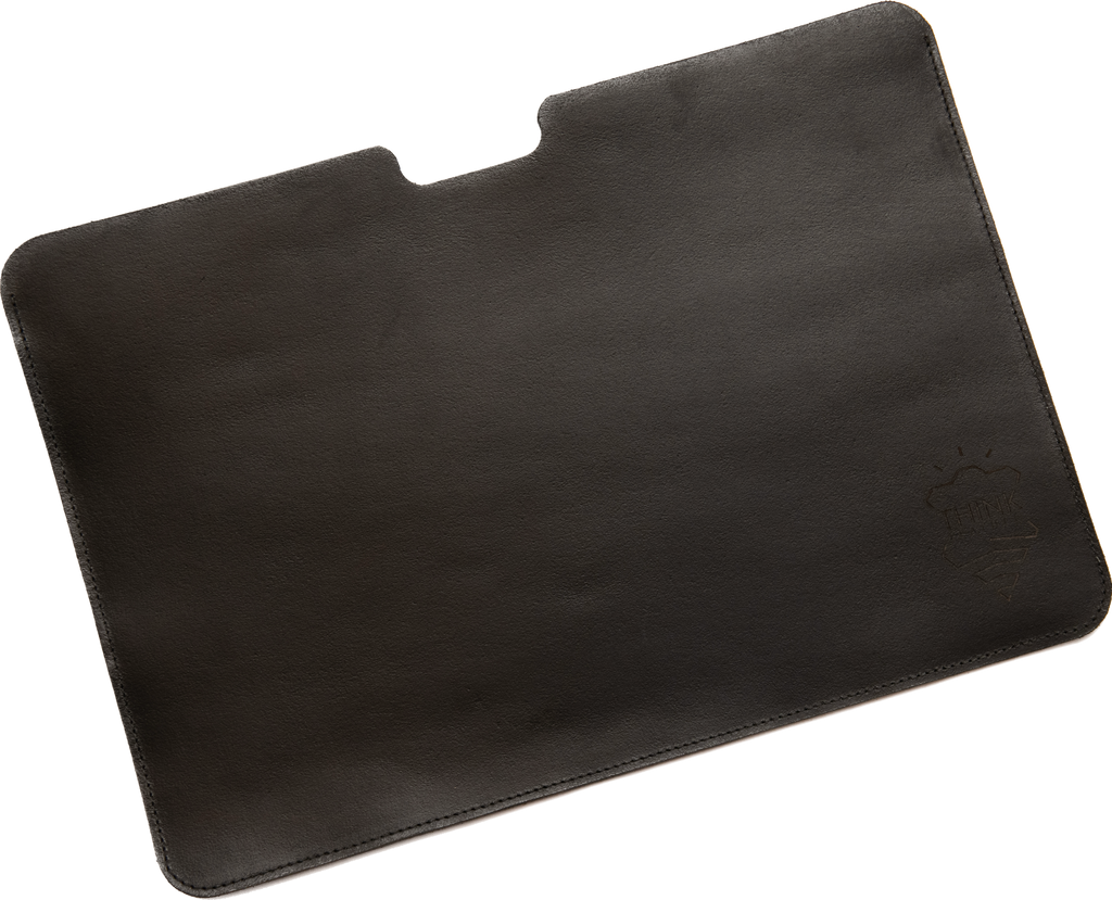 Skórzane etui na MacBook 16" Pro - czarne-1